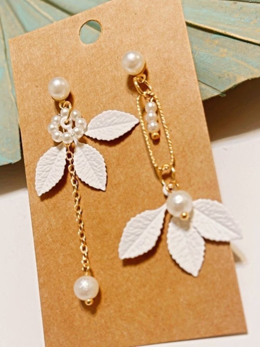 Flower dropearrings 459